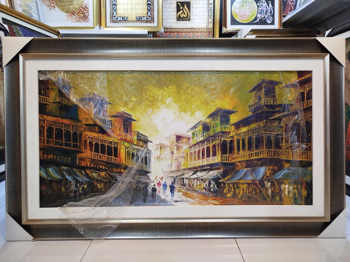 Old Lahore painting - Hand made