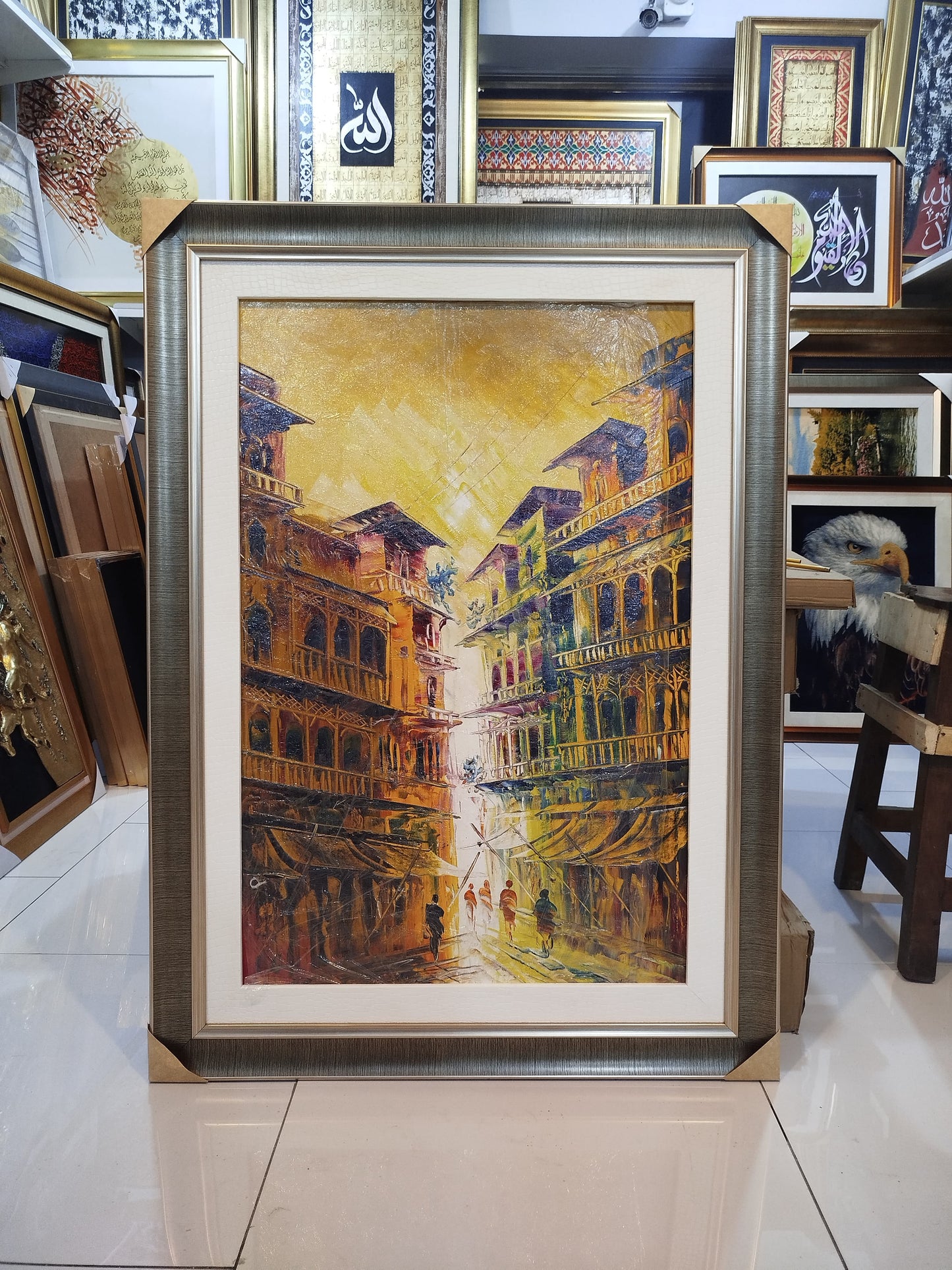Historical places Painting - Hand Made