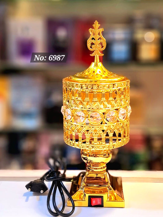 Golden Light Bahoor Burner - A Luxurious & Fragrant Incense Experience