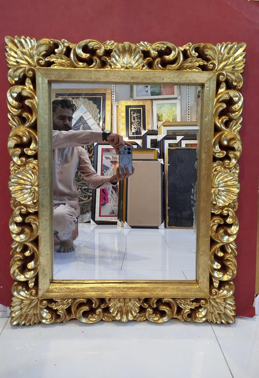 Royal Gold Ornate Mirror